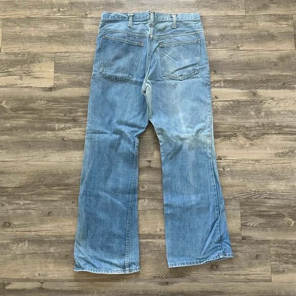 Vintage 70s JC Penney Denim Jeans Size 33x29 - Picture 1 of 8